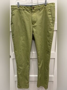 Benny Gold San Francisco Green Chino Pants 38X32